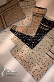 روسری قواره 120گل ریز رنگ بندی روشن و تابستانه