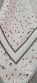 روسری قواره 120گل ریز رنگ بندی روشن و تابستانه