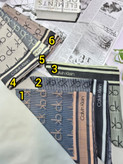 روسری حریر کرپ قواره 120 خوش دوخت